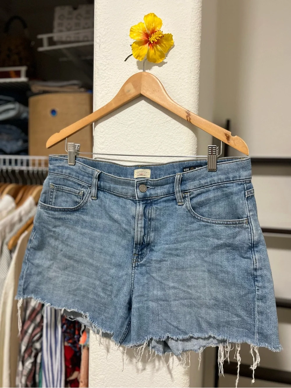 FAHERTY Denim Shorts